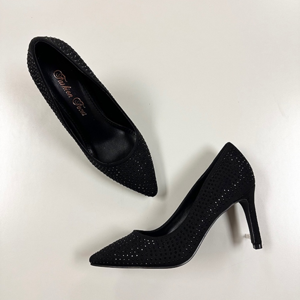 Dressy Heels from Fashion Focus - Vienna Black